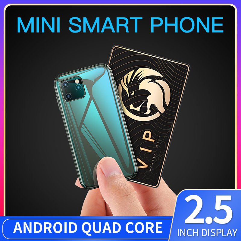 SOYES XS11 3G Mini Smart Android Phone 2.5Inch WIFI GPS RAM 1GB ROM 8GB Quad Core Google Play Mobile Phone